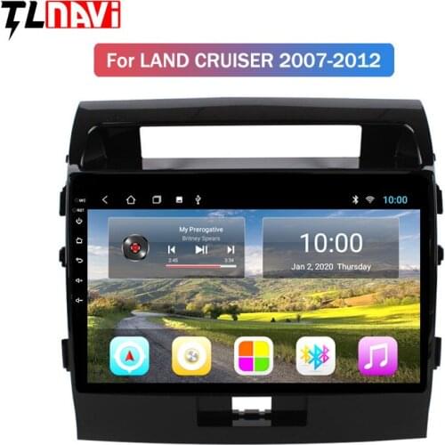 2G RAM 9 inch Android 10 Car DVD GPS for Toyota land cruiser 2007-2012 Navigation System