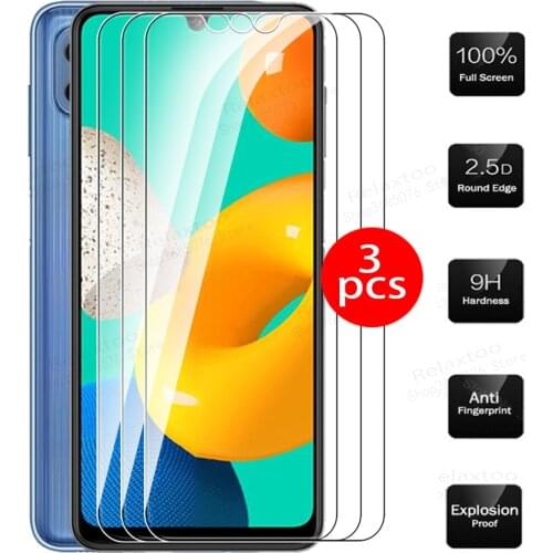 3pcs orignal protective glass For samsung m32 2021 case For samsung galaxy m32 m 32 32m tempered glass samsungm32 phone cover
