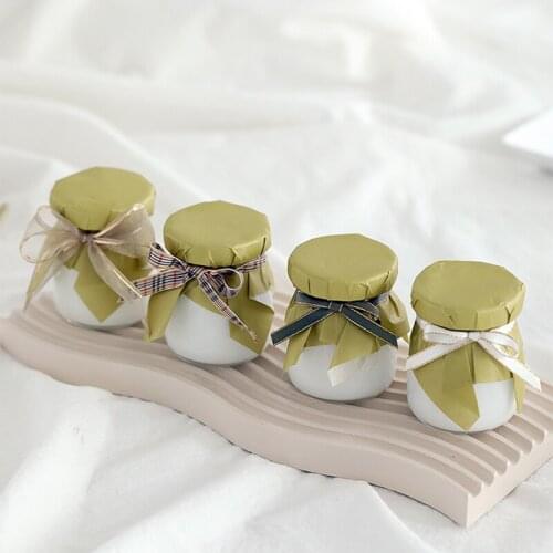 4Pcs/set Simulation Cream Pudding Cup Model Artificial Wedding Decoration реквизит для фотосъемки Food Photography Props Display