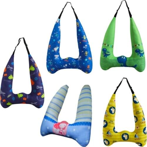 Car Seat Belts Kid Cushion Cartoons Protect Neck Safety Children Traveling Pillow In-Car Supplies