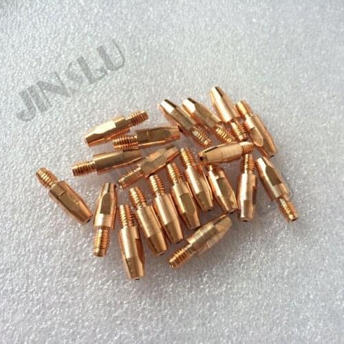 Free shipping MIG torches consumable, BINZEL 25AK contact tip ,M6*28 tip CuCrZr,30PCS /lot