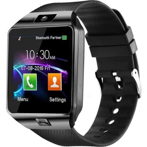 Bluetooth Smart Watch with Camera , Mens Sports Smart Watch DZ09 Android Phone Call Relogio 2G GSM SIM TF Card Camera