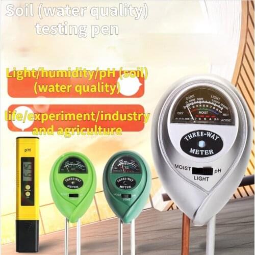 Soil detector, hygrometer, potted plant, flower, grass and grass pH value testing pen, home pH detector