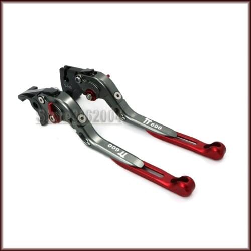 For TRIUMPH TT600 TT 600 2000-2003 2002 2001 Motorcycle Accessories Folding Extendable Adjustable Brakes Clutch Levers CNC