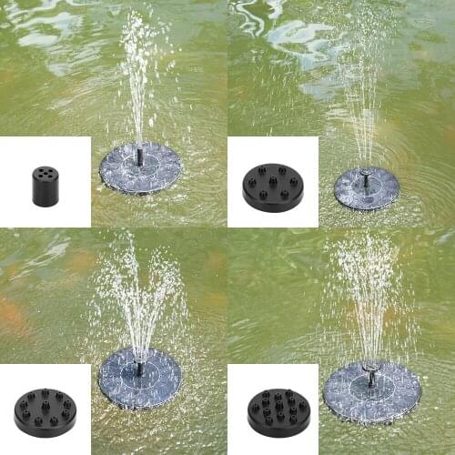 7V Solar Fountain Solar powered Fountain Pump Solar Water Fountain Garden Pool Solar Panel Fountain Floating Fountain