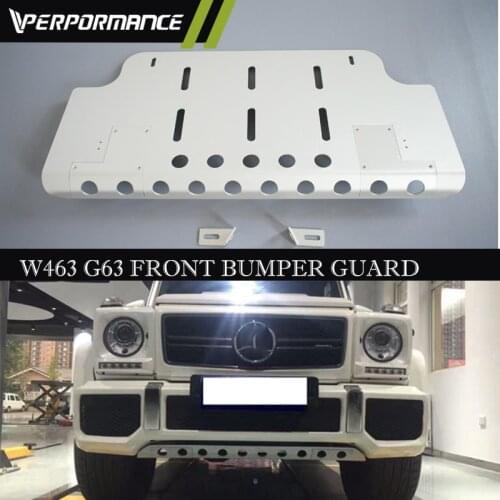 H MB g wagon w463 front bumper guard plate for g63 g65 2014y up front skid plate