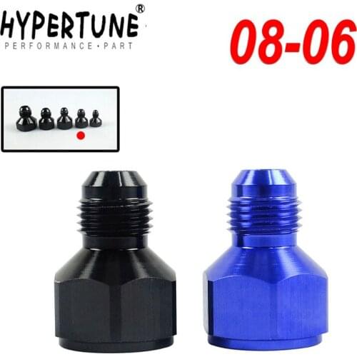 Hypertune - 8AN AN8 AN-8 Female to 6AN AN6 AN- 6 Male Reducer Fitting HT-SL894-08-06