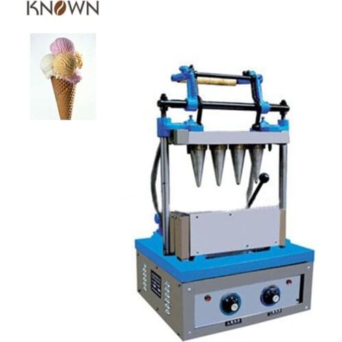 Commercial electric automatic paper cone sleeve forming machine ice cream cone wafer biscuit machine
