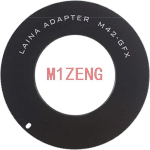 M42-gfx 1mm dual purpose adapter ring for m42 42mm lens to fujifilm fuji GFX mount GFX50S GFX50R Medium Format camera