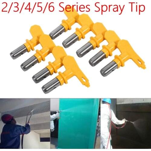 New 2/3/4/5/6 Series Airless Spray Gun Tip Nozzle for Paint Sprayer free shipping