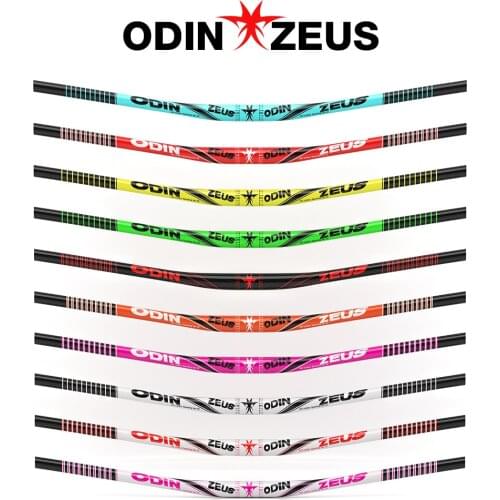 ODINZEUS Increased Intensity 9Degree Full Carbon Fiber Mountain/MTB Rise Bicycle Handlebar Bike Parts T Bar Clamp 31.8mm*740mm