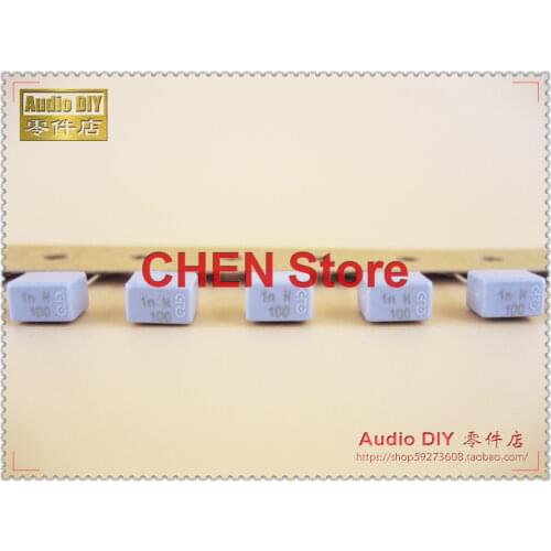 10PCS/20PCS Original Vishay ERO KP1830 1000pF/100V 2.5% P5MM grey Polypropylene film capacitor 102/100v Hi-Fi Audio 1nF 102 100v