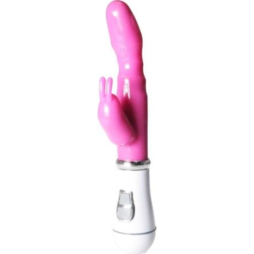 Rechargeable Vibrator rabbit Powerful waterproof triple Vibrator Sex Toys g spot Masturbation brush massager Products For Women