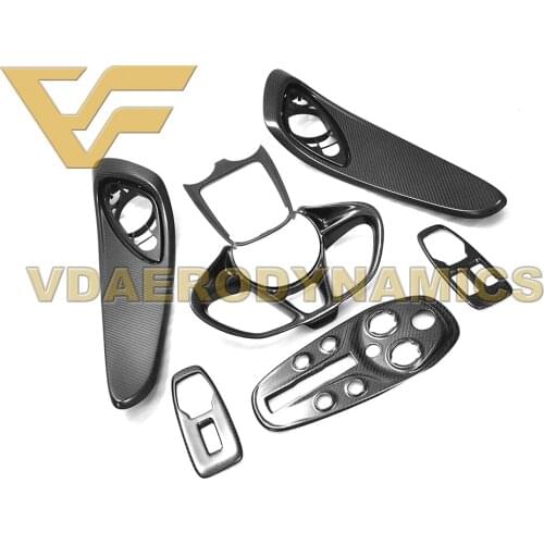 Suitable For Mclaren 540 570 600LT VAD Carbon Fiber Interior Frame Trim Cover Set