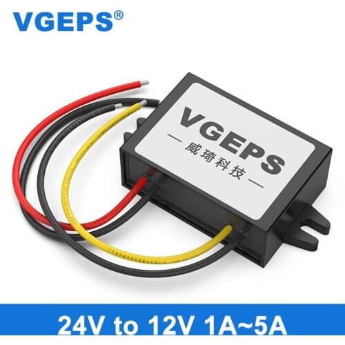 24V to 12V DC power converter 24V down 12V power supply step-down 24V to 12V car regulator