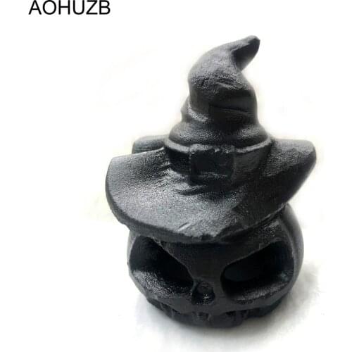Natural Crystals Quartz Black Obsidian Stone Pumpkin Carved Halloween Crystal for Gift Healing Stone Room Home Office