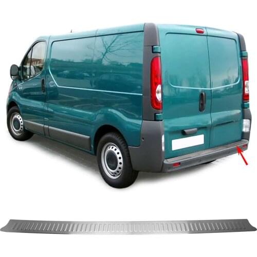 Renault Trafic Chrome Rear Bumper Sill 2004-2014