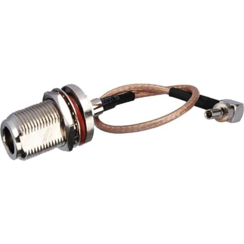 Superbat 3G Huawei Cable CRC9 to N Female Jack Bulkhead Pigtail RG316 15cm for huawei Modem