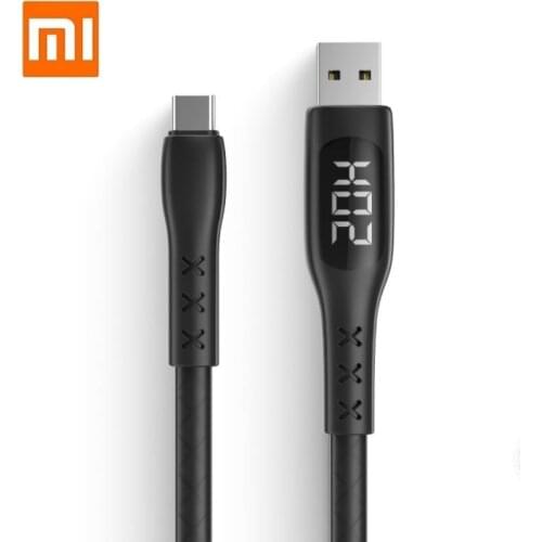 LED screen display current voltage timing power off Type-C data line Anti-wrap Safe durable 1.2M