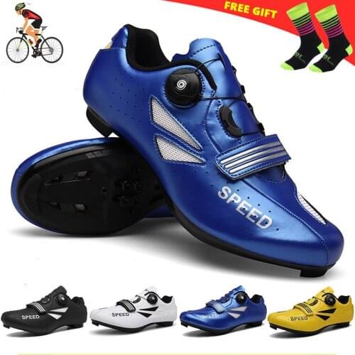 Zapatillas Ciclismo Self-locking Cycling Shoes Men Sneakers Women Road Bike Sneakers Racing Bicycle Shoes Women Sport Shoes