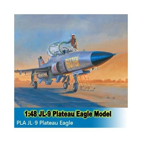 1:48 Scale Airplane Airforce Model Assembly Kits China JL-9 Plateau Eagle Trainer Airplane Model 02879
