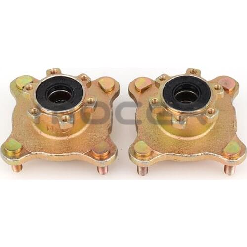 1 pcs 17-20mm 110mm*4 STUD M10 Front Brake Disc Wheel Hub Fit For 150cc 200cc 250cc ATV UTV Buggy Go Golf Cart Quad Bike Parts