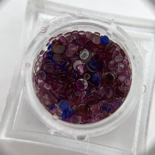 Watch accessories movement diamond irregular diamond eye movement plywood gem 100 mixed