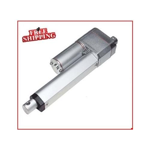 Free Shipping 12V Linear Actuator! With 24 "/ 600mm stroke potentiometer with 1000N / 225LBS load position feedback