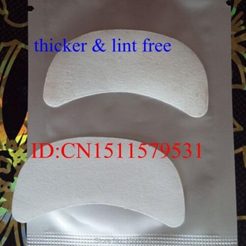 Free shipping 150pairs lint free thicker eye patch and thick lint free eye patch for eyelash extention