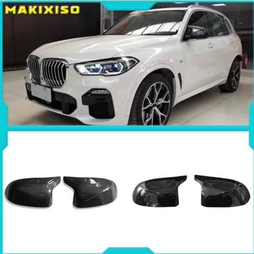 For BMW X3 X4 X5 X6 2014 2015 2016 2017 2018 Rear View Side Mirror Cover F25 F26 F15 F16 Carbon fiber pattern Accessories