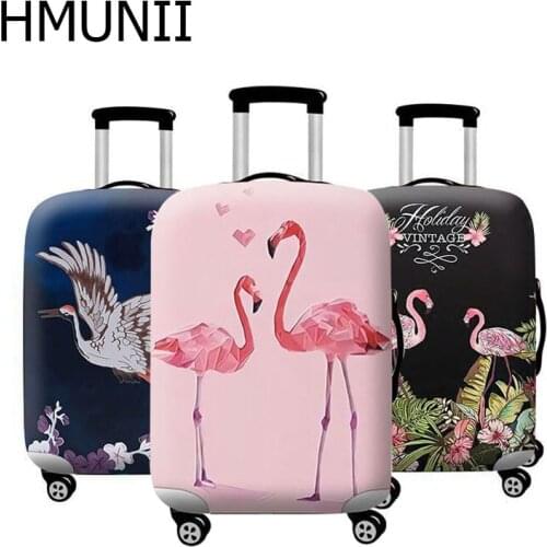 HMUNII Hot FashionElastic Fabric Luggage Protective Cover Suitable18-32 Inch Trolley Case Suitcase Dust Cover Travel Accessories