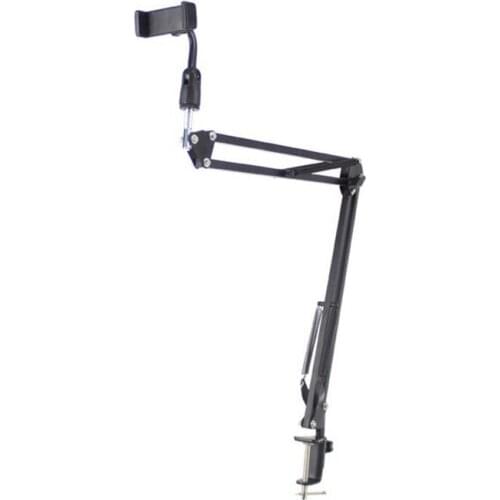 Phone Clip Bracket+Suspension Arm Stand Clip Holder and Table Mounting Clamp Phone Kits for Live Show Photography Video