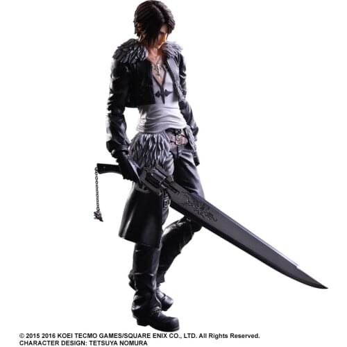 Final Fantasy VIII Squall PVC Character Action FigureToy Model 27cm