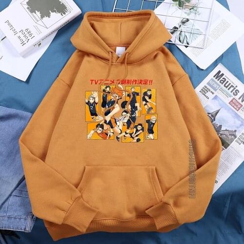 Haikyuu Karasuno High School Pattern Hooded Women Harajuku Gothic Hoodie Fashion Hoodies Printed Hip Hop Female Hoody