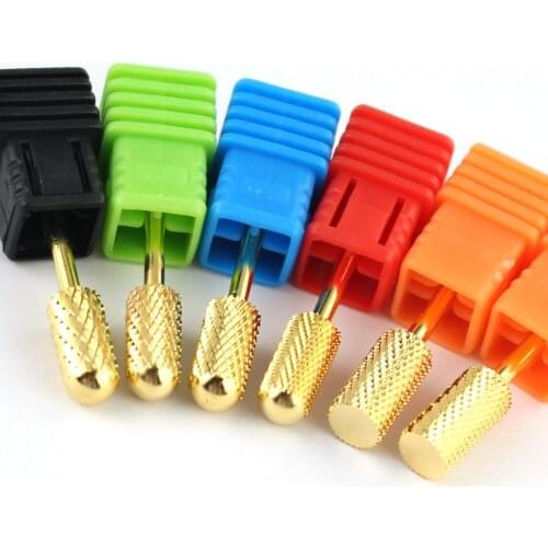 Carbide Tungsten Nail Drill Bit Milling Cutter Electric Nail Files Rotary Burr Manicure Cleaning Cuticle Nail Art Accessories