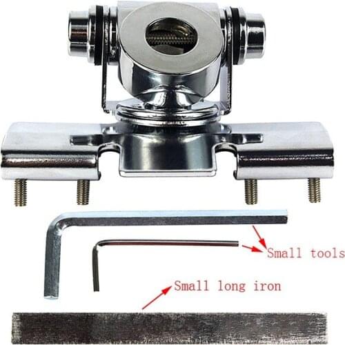 RB-400 Car Antenna Mount Bracket Silver Color For Mobile Car Radio QYT KT-8900D BAOJIE BJ-218 Accessories antenna bracket