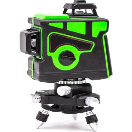 Laser Level 12 Lines 3D Self-Leveling 360 Horizontal And Vertical Cross Super Powerful Green Laser Beam Line