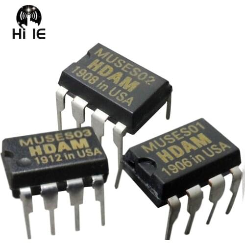 1 piece HDAM Hyper Dynamic Amplifier Module MUSES01 MUSES02 MUSES03 HiFi Audio Dual Op Amp Operational Amplifier