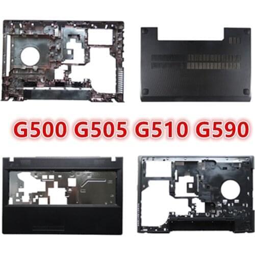 New Palmrest upper Cover Laptop For Lenovo G500 G505 G510 G590 Bottom Base Cover lower Case /RAM Cover Memery Cover
