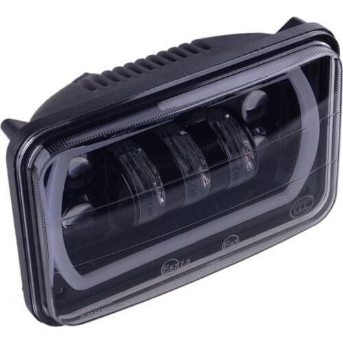 New Car 12V 6000K IP67 Headlamp Headlight High Low Beam Turn Signal Daytime Running Light DRL Fit For Truck 4"x6"