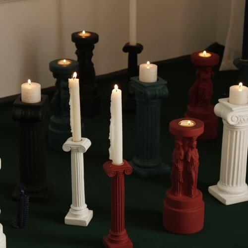 Candlelight Dinner European-Style Creative Candlestick Decorations Home Table Decoration Shooting Props Decoracion Hogar Moderno