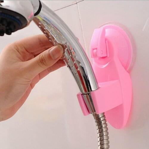Bathroom Movable Bracket Powerful Suction Shower Seat Chuck Holder Strong Attachable Shower Head chuck Holder