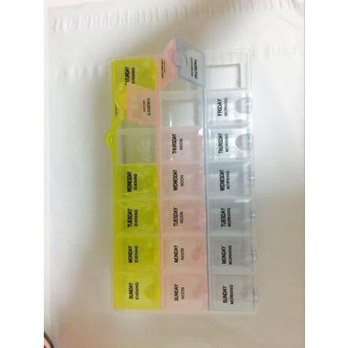 R4 1pc Plastic 28 Slots Adjustable Jewelry Storage Box Case Craft Organizer Beads wholesale