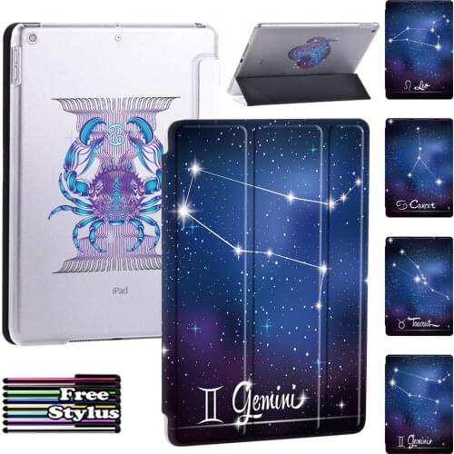 For Apple IPad 8th 7th 10.2" Star Series Tablet Case for Ipad 5th 6th 9.7"/Mini 1 2 3 4 5 Dust-proof Leather Smart Folding Cover