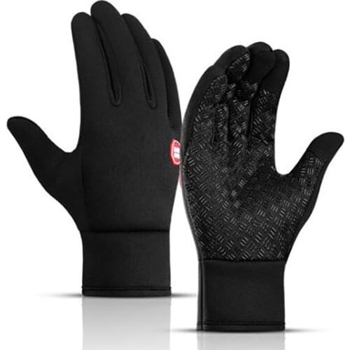 Cycling Gloves Winter Thermal Warm Touchscreen Full Finger Gloves Waterproof Outdoor Sports Camping Hiking Skiing Gloves