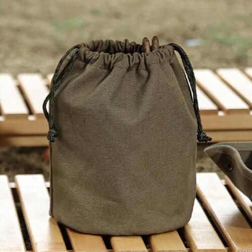 Drawstring Bag Large Capacity Anti-scratch Camping Supplies Camping Travelling Drawstring Sack for Outdoor Camping Storage Bags