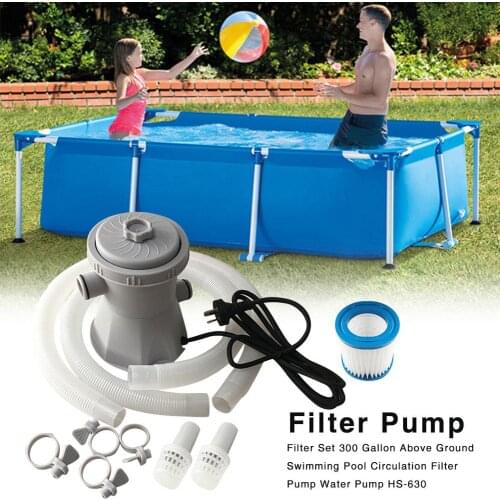 220V Electric Filter Pump Pool Filter Pump Clean And Clean Water Pump Dirty Pool Pond Pumps Filter / Pool Water Cleaner