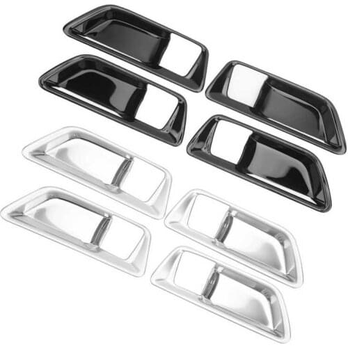 4pcs Interior Door Handle Trim Frame Protection Cover Fit for Toyota Harrier Venza XU80 2020 2021 Door Handle Cover Styling