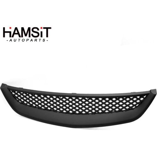 Hamsit Car modified network ABS Front Grille Cover Guard For Honda Civic 2001-2003 2DR/4DR EM/ES TYPE-R Style Wholesale