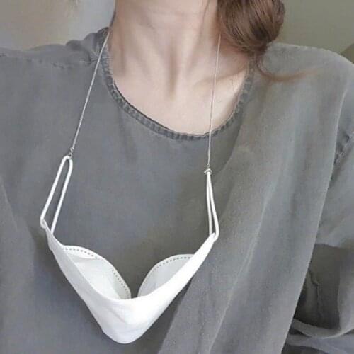 Gold Silver Color Metal Chain for Glasses Women Mask Chain Necklace Flower Heart Charm Straps for Sunglasses Lanyard Neck Holder